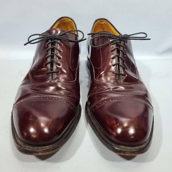 Johnston & Murphy Aristocraft Cap Toe Oxfords Men\'s Leather Dress Shoes 10.5 D main image 9